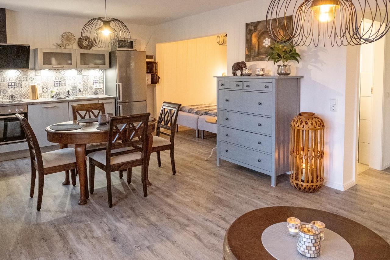 Fewo1846 - Strandresidenz Wassersleben Ufernest - Modernes Studioapartment Mit Balkon Am Strand 哈里斯莱 外观 照片